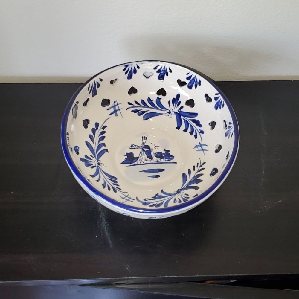 Delft Blue & White Candy Bowl